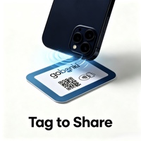Carte téléphonique cryptographique NFC AES-128, étiquette NFC 424 DNA, autocollant NFC