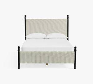 Set Letto Matrimoniale in Legno di Quercia Massello, <span class=keywords><strong>Design</strong></span> Moderno, Letto a Parete con Stile Contemporaneo, Costruzione in Legno Massiccio - Product Image 4