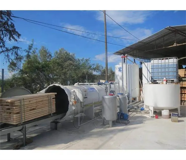Pressure Vessel Wood Preservative Treatment Tank