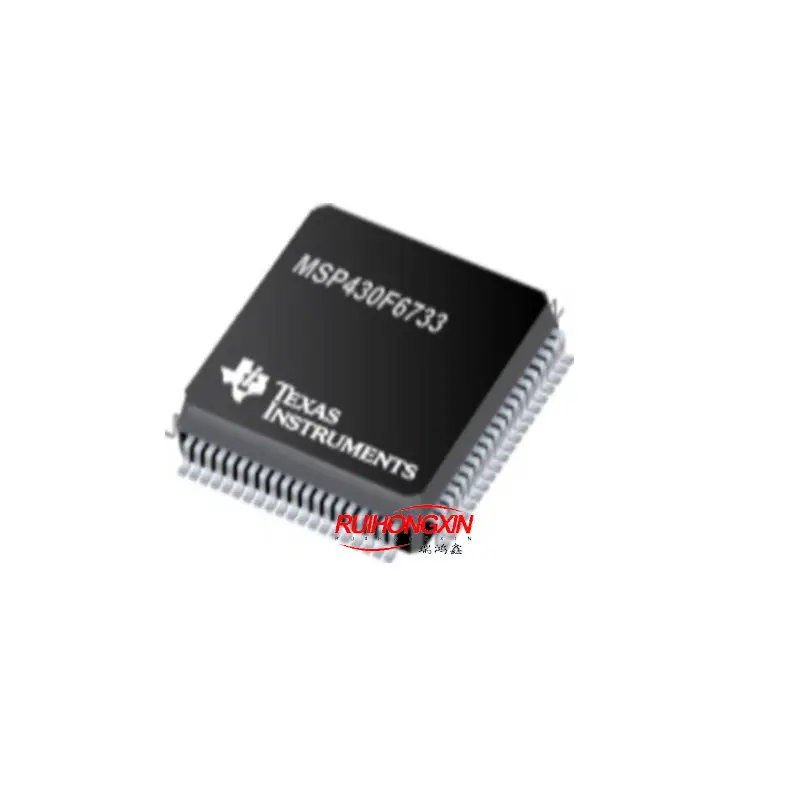 MSP430F6733IPZ LQFP-100 Es gibt 3 Einphasen-Dosier-SoC für ADC, LCD, Echtzeituhr, 64KB Flash-Speicher und 4KB RAM