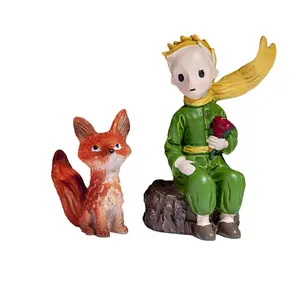 Figurines d'action en polyrésine, souvenirs de mascotte de dessin animé sur mesure, figurines en résine pour collection - Product Image 1
