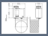 KP61 060L110066 SPDT pour DAN-FOSS KP 61 Thermostat