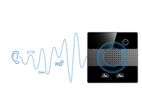 Interphone vidéo SIP Flyingvoice I86V 02 avec caméra 2MP, IP65, audio bidirectionnel, 2 touches de numérotation rapide, accès aux portes HD