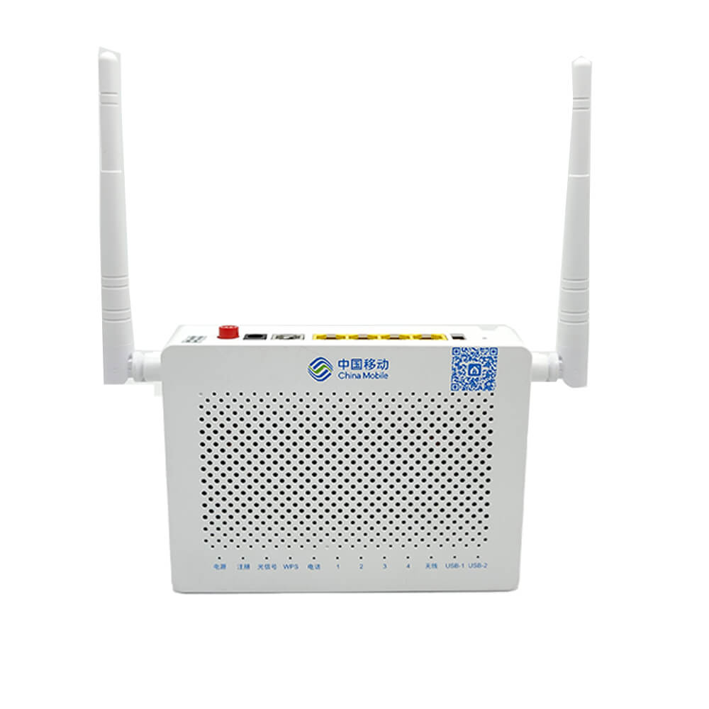 Dual Band WiFi ONU ONT Router ZTE F673AV9A 1GE 3FE 1POTS WIFI 2 Antenna