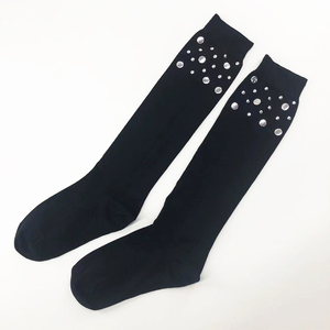 <span class=keywords><strong>Calcetines</strong></span> de algodón mercerizado para <span class=keywords><strong>mujer</strong></span>, logotipo de diseño personalizado, lentejuelas brillantes, <span class=keywords><strong>calcetines</strong></span> tejidos sin costuras para <span class=keywords><strong>mujer</strong></span> - Product Image 2