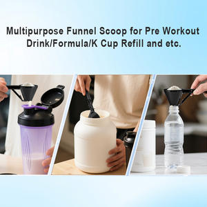 Cuillères doseuses en plastique de 10 g, cuillères à café pour café, épices, sucre, <span class=keywords><strong>sel</strong></span>, poudre, rose - Product Image 5