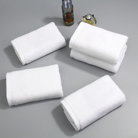 Serviettes d'hôtel 5 étoiles personnalisées avec logo blanc, linge de bain en coton, ensemble de serviettes pour le visage, les mains et le bain
