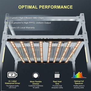 Samsung Full Spectrum LED Lights 3000K Blanco Rojo Emisor Cuerpo de aluminio IP65 e IP66 para variantes de aplicación Bloom 480W 1000W - Product Image 4
