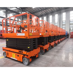 Plataforma Elevadora de Tijera Móvil para Almacén de 4-14m, Elevador Vertical Eléctrico Tipo Tijera - Product Image 4