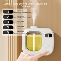 Diffuseur d'arômes pour la maison et la chambre, pulvérisateur de parfum automatique, type ultrasonique, désodorisant pour salle de bain, rafraîchisseur d'air aux huiles essentielles