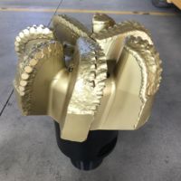 Foret PDC API 17 1/2" 444,5 mm en acier avec lames PDC de qualité supérieure et haute efficacité pour le forage de puits