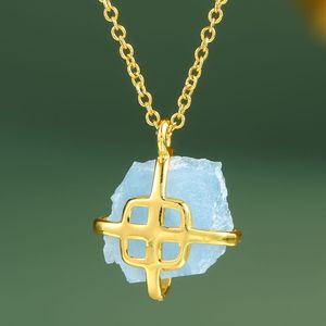 <span class=keywords><strong>Collane</strong></span> in Argento Sterling 925 con Pietre Naturali di Forma Irregolare: <span class=keywords><strong>Acquamarina</strong></span>, Quarzo Rosa, Ametista per Donne - Product Image 6