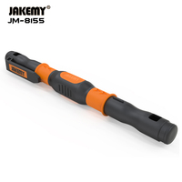 JAKEMY JM-8155 Tournevis stylo portable 3 pièces avec embouts chromés double extrémité magnétiques Phillips pour réparation électronique