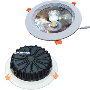 Lámpara de techo alta para hotel, <span class=keywords><strong>led</strong></span> cob luz descendente de 40w, 100-277v, tamaño de agujero de 8 pulgadas, 200mm, 225mm, <span class=keywords><strong>230mm</strong></span> - Product Image 3