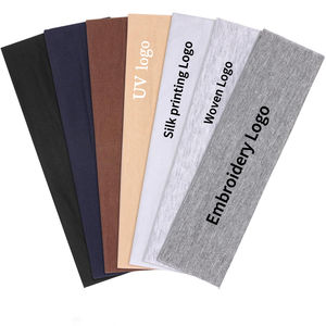 عصابات رأس نسائية 7*21 سم قابلة للتمدد وغير زلقة من القطن الناعم للرياضة والتمارين واليوغا والجري، عصابات رأس رياضية OEM ODM - Product Image 2