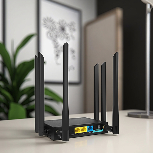 SUNCOMM WiFi Router with SIM Card Slot 300Mbps Long Range Wireless Router Outdoor 2.4GHz 300Mbps 4G Wireless Router