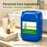 68647-73-4 Huile essentielle d'arbre à thé en gros pour le visage Acné Cicatrice Soins de la peau Melaleuca Tea Tree Leaf Oil Bulk
