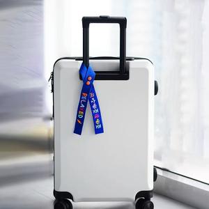 Étiquette de bagage de style coréen avec ruban nominatif en chinois et en <span class=keywords><strong>anglais</strong></span> pour sacs - Product Image 3