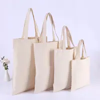 Blank Recycle Cotton Canvas Bag with Customized Logo