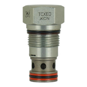 วาล์วแบบตลับเกลียวทางเดียว TCXED-XCN วาล์วระบายแรงดันไฮดรอลิก วาล์วกันกลับสำหรับเปลี่ยนทดแทนโดย SUN CXED-XCN/XAN - Product Image 1