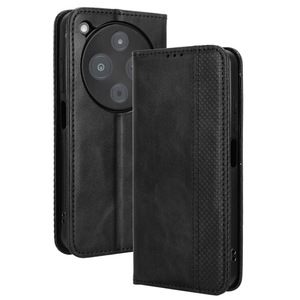 Étui de téléphone portable en cuir PU texturé rétro pour ZTE Nubia P9 Pro 5G/ZTE Optus <span class=keywords><strong>X</strong></span> Pro 2 5G, étui portefeuille pour téléphone portable - Product Image 1