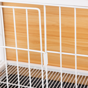Jaula de madera duradera para mascotas YZ, perrera para perros, gatos, muebles elegantes para mascotas con bandeja incluida - Product Image 4