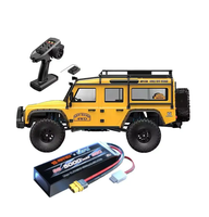 Voiture RC MJX H8H 1/8 4WD, camion tout-terrain de montagne, jouets de course sur roche avec batterie 2S 4200MAH et chargeur RTR