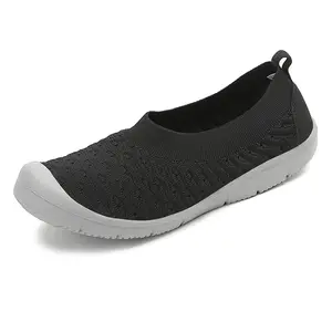 Женские кроссовки без шнуровки, фиолетовые или черные повседневные кроссовки для прогулок и бега, 2022