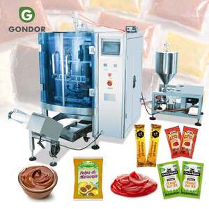 Paste Packing Filling and Packaging Ginger Garlic Curry Machine Tomato Ketchup Liquid Machine of Price - Product Image 1