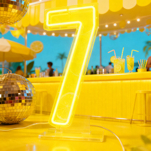 Insegna al Neon LED in Acrilico 12V con Design Personalizzato Gratuito, Insegna Luminosa LED per Negozi, Bar, Decorazioni per Feste <span class=keywords><strong>di</strong></span> Compleanno - Product Image 4