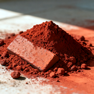 Polvo de pigmento rojo de óxido de hierro de ladrillo coloreado de hormigón para pintar y recubrimientos - Product Image 2