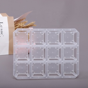 Dudukan Pot kamar anak plastik 12 lubang untuk Pot 7cm dengan nampan celup - Product Image 3
