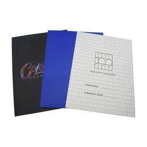 Porte-documents professionnel bleu marine mat, durable et hautement recommandé, amélioré, pour les rapports financiers de haut niveau - Product Image 6