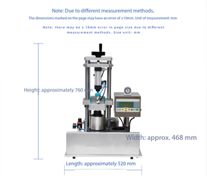 Halbautomatische Vakuum-Verschließmaschine, Doppelstationen-Glasverschließer für Soßen, Eingelegtes und Honig, Pneumatische Drehverschluss-Ausrüstung - Product Image 6