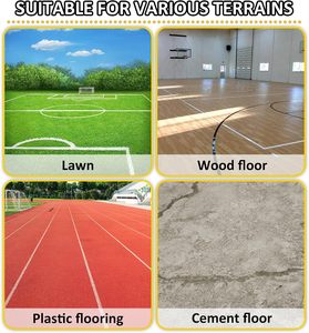 Valla Plegable Portátil para Campo Deportivo de 150*80*80cm, Malla de Nido de Abeja sin Nudos, Barrera para Cancha de Fútbol, para Entrenamiento en Interiores y Exteriores - Product Image 3