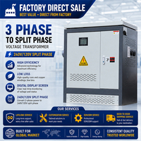 Transformateur d'isolement triphasé 10 kVA 20 kVA 30 kVA 70 kVA 220 V 380 V 400 V 110 V 208 V personnalisable haute efficacité toroïdal