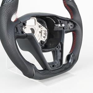 Volante Deportivo de Fibra de Carbono para <span class=keywords><strong>Seat</strong></span> <span class=keywords><strong>Cupra</strong></span> 2013-2019, <span class=keywords><strong>Venta</strong></span> Directa de Fábrica, Descuento <span class=keywords><strong>en</strong></span> Stock - Product Image 2