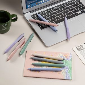 Best-Selling Customizable Logo Promotional Plastic Ballpoint <strong>Pen</strong> Comfortable Hold Smooth 0.7 mm Writing <strong>Cute</strong> Click Style - Product Image 6