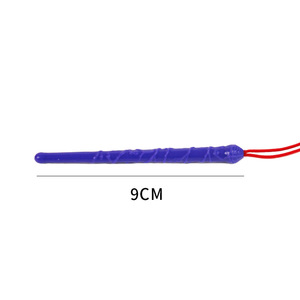 Varita mágica de plástico morado, palo de prueba de inteligencia para jóvenes, accesorio de magia de primer plano, juguete para niños - Product Image 3