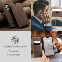 Luxe de haute qualité pour Alcantara cuir portefeuille étui de téléphone portable pour iPhone 16 16 Plus 16 Pro Max 13 14 15 Pro couverture