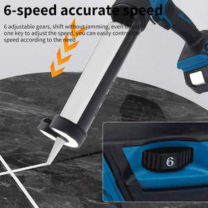 <span class=keywords><strong>Pistolet</strong></span> à silicone sans fil Mamidw, outil de scellement <span class=keywords><strong>pour</strong></span> verre et <span class=keywords><strong>ciment</strong></span>, <span class=keywords><strong>pistolet</strong></span> à calfeutrer électrique, <span class=keywords><strong>pour</strong></span> batterie 18V - Product Image 3