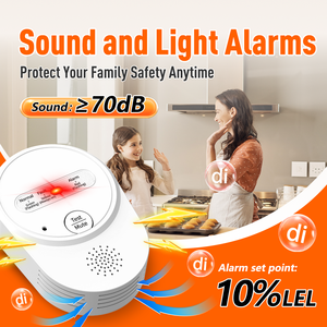 Détecteur de gaz individuel portable Bosean avec alarme <span class=keywords><strong>sonore</strong></span> pour usage domestique - Product Image 2