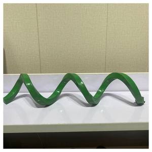 Aşınmaya dayanıklı Spiral bıçak ile iyi satış paslanmaz çelik helisel uçuş vidalı konveyör yeni durum rulman - Product Image 3