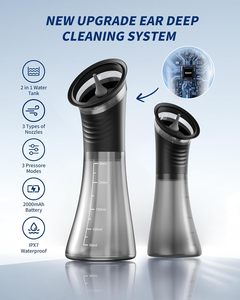 Appareil d'irrigation auriculaire électrique avec séparation des eaux usées, outil de retrait du cérumen pour usage domestique - Product Image 2