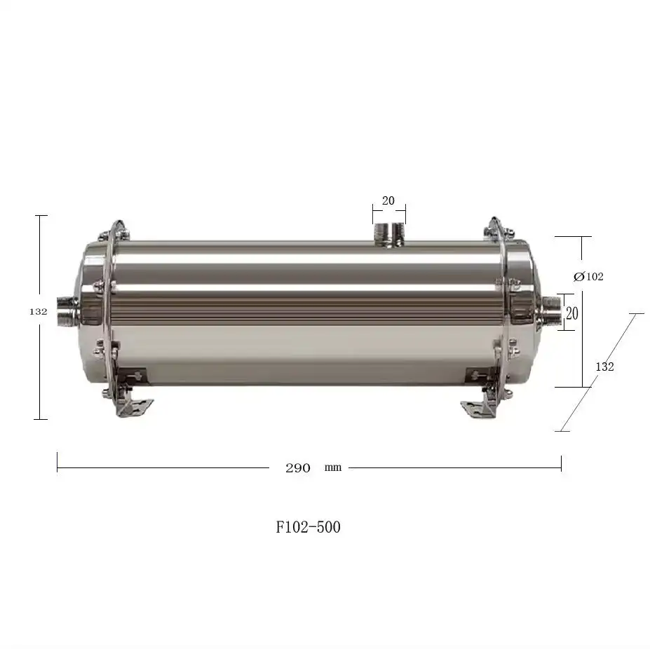 Purificador de agua de ultrafiltración de acero inoxidable de primera calidad al por mayor de alta calidad con tecnología de filtración avanzada