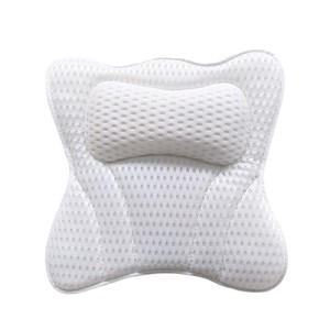 Coussin de bain avec 6 ventouses puissantes, <span class=keywords><strong>appui</strong></span>-<span class=keywords><strong>tête</strong></span> surdimensionné et respirant - Product Image 3