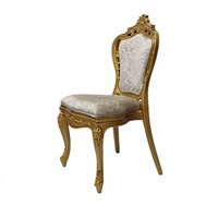 Housse de chaise de salle à manger de style princesse vintage européen en PP pour banquets de mariage et usage commercial - Vente en gros usine