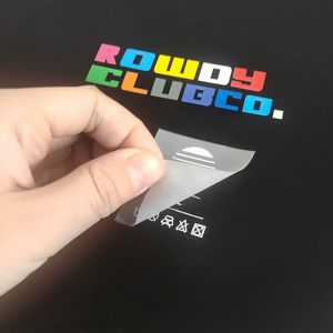 T-Shirt Truyền Nhiệt Sticker Sắt Trên Silicone Các Bản Vá Lỗi Tùy Chỉnh 3D Lớn lên <span class=keywords><strong>Logo</strong></span> Báo Chí Nóng In Ấn Nhãn Cho May Mặc Trang Phục - Product Image 3