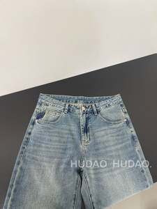 Brillant Vintage Denim Pantalons Costumes pour Hommes Original Uomo Jean Tendances Hiver Pantalon Hombre Homme Herren Pentalon Jeans - Product Image 3