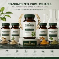Extrait de feuilles de Gymnema Sylvestre en poudre 25% 75% Acide Gymnémique Qualité Alimentaire HPLC Sauvage